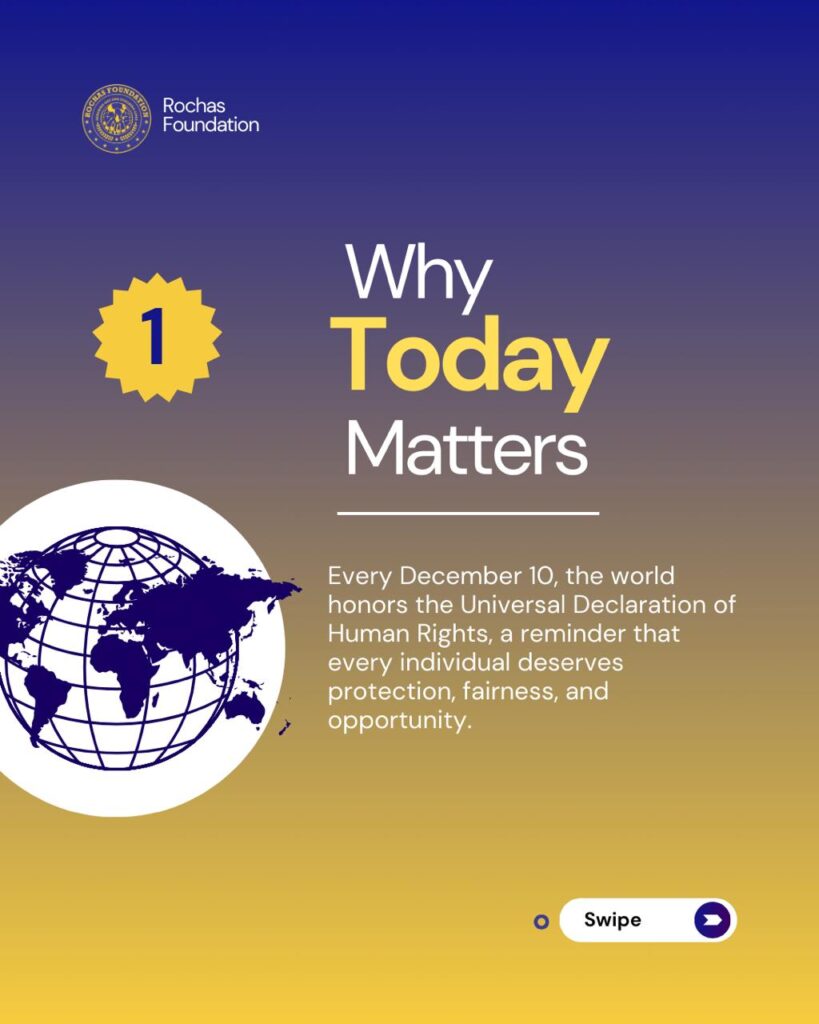 Rochas Foundation Human Rights Day