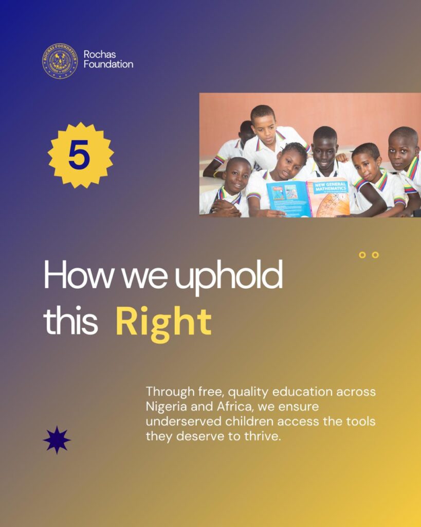 Rochas Foundation Human right day