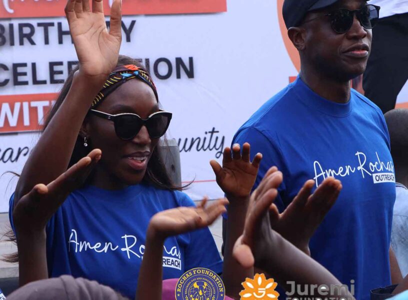 Rochas & Juremi Foundations hold outreach at Karonmajigi community, Abuja